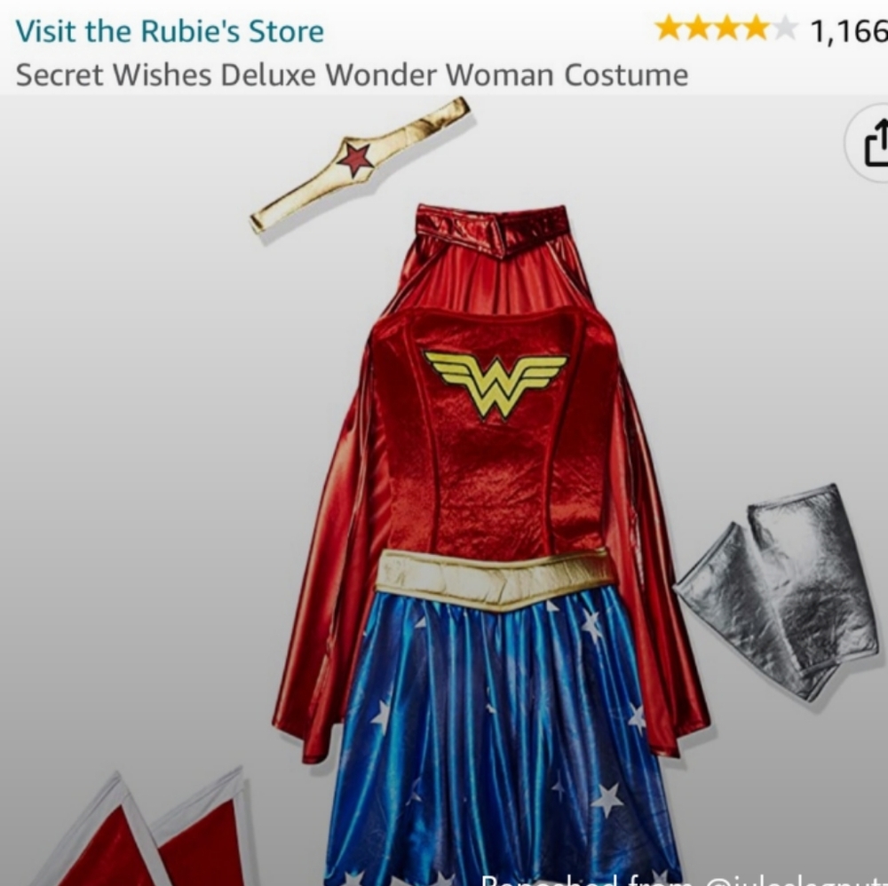 Deluxe Wonder Woman Costume S